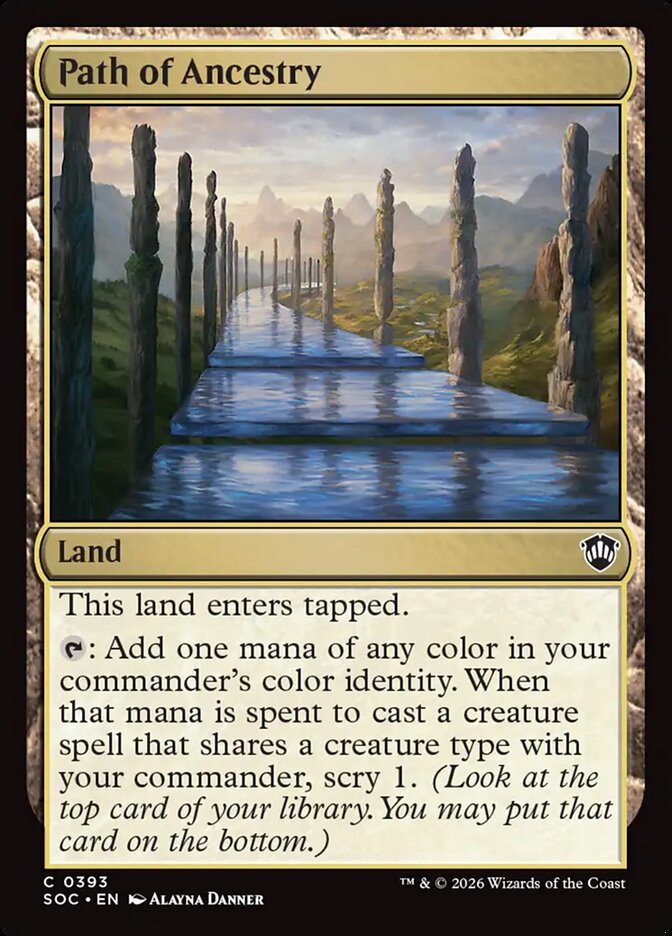 Caminho da Ascendência / Path of Ancestry - Magic: The Gathering - MoxLand