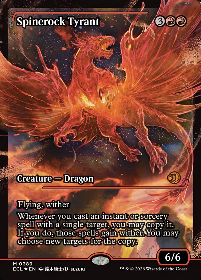 Tirano da Rocha Espinhosa / Spinerock Tyrant - Magic: The Gathering - MoxLand