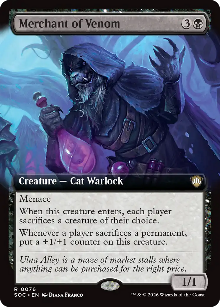 Merchant of Venom - Magic: The Gathering - MoxLand