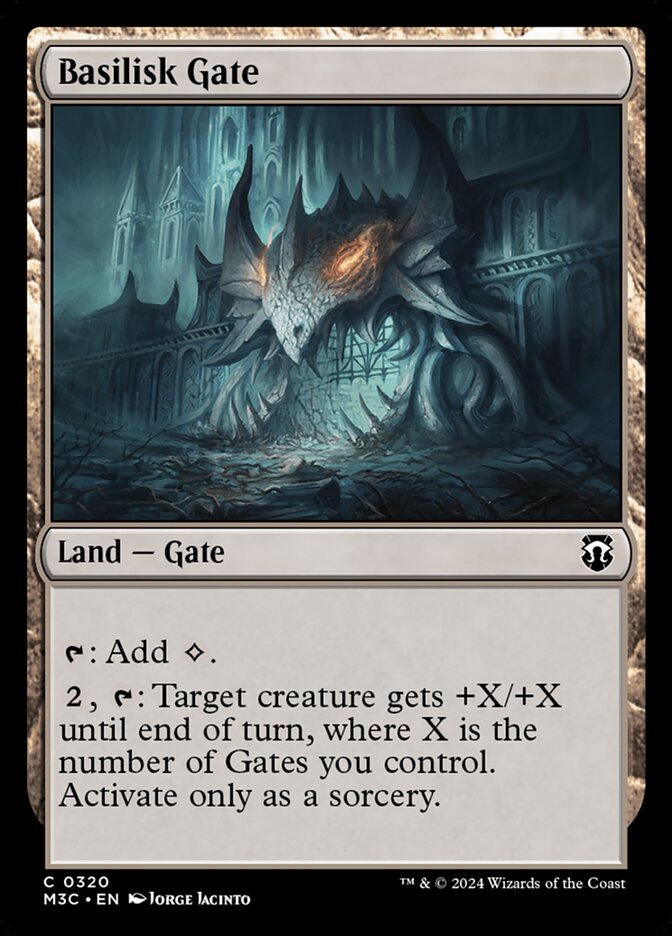 Portão do Basilisco / Basilisk Gate - Magic: The Gathering - MoxLand