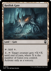 Portão do Basilisco / Basilisk Gate - Magic: The Gathering - MoxLand