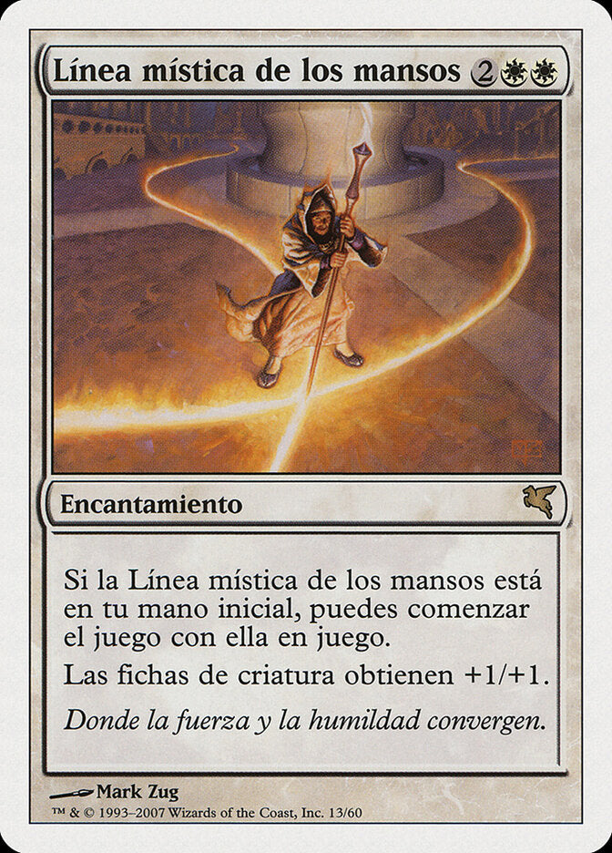 Linha de Força da Obediência / Leyline of the Meek - Magic: The Gathering - MoxLand