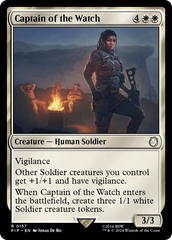 Capitão da Vigilância / Captain of the Watch - Magic: The Gathering - MoxLand