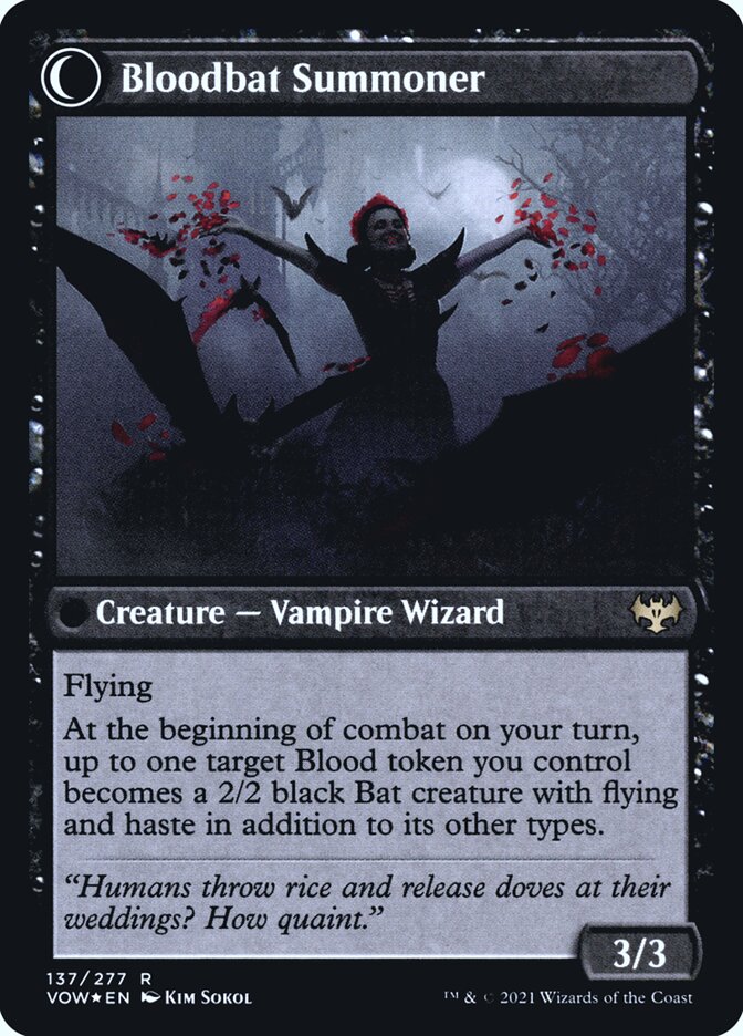 Conjuradora de Sangue Voldaren / Voldaren Bloodcaster - Magic: The Gathering - MoxLand