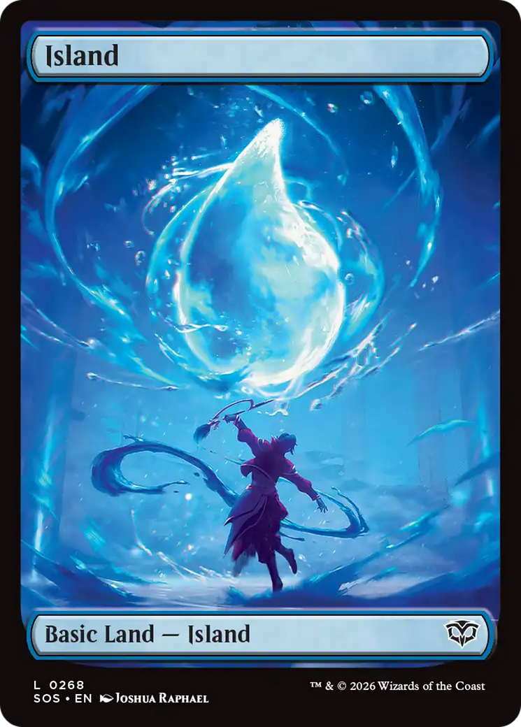 Ilha / Island - Magic: The Gathering - MoxLand