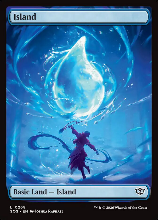 Ilha / Island - Magic: The Gathering - MoxLand