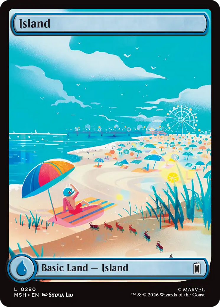 Ilha / Island - Magic: The Gathering - MoxLand