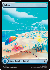 Ilha / Island - Magic: The Gathering - MoxLand