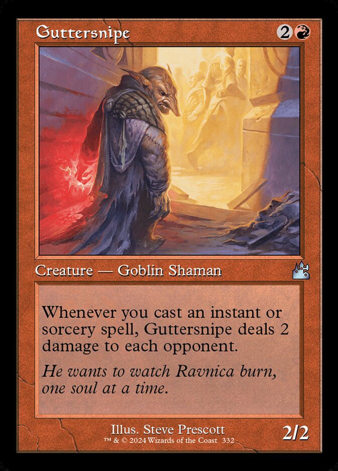 Atirador da Sarjeta / Guttersnipe - Magic: The Gathering - MoxLand