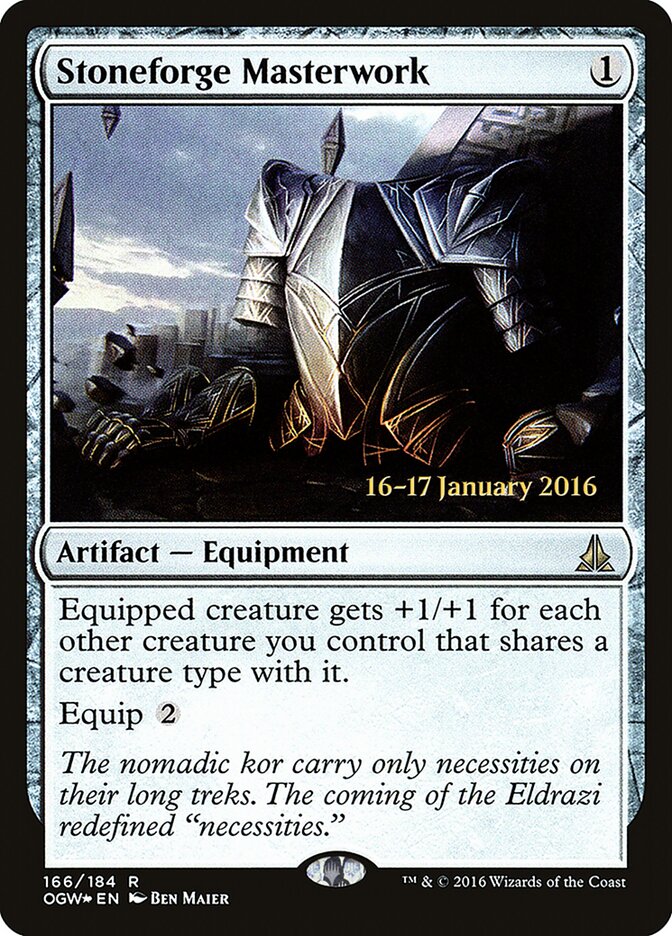 Obra-prima de Litoforjaria / Stoneforge Masterwork - Magic: The Gathering - MoxLand