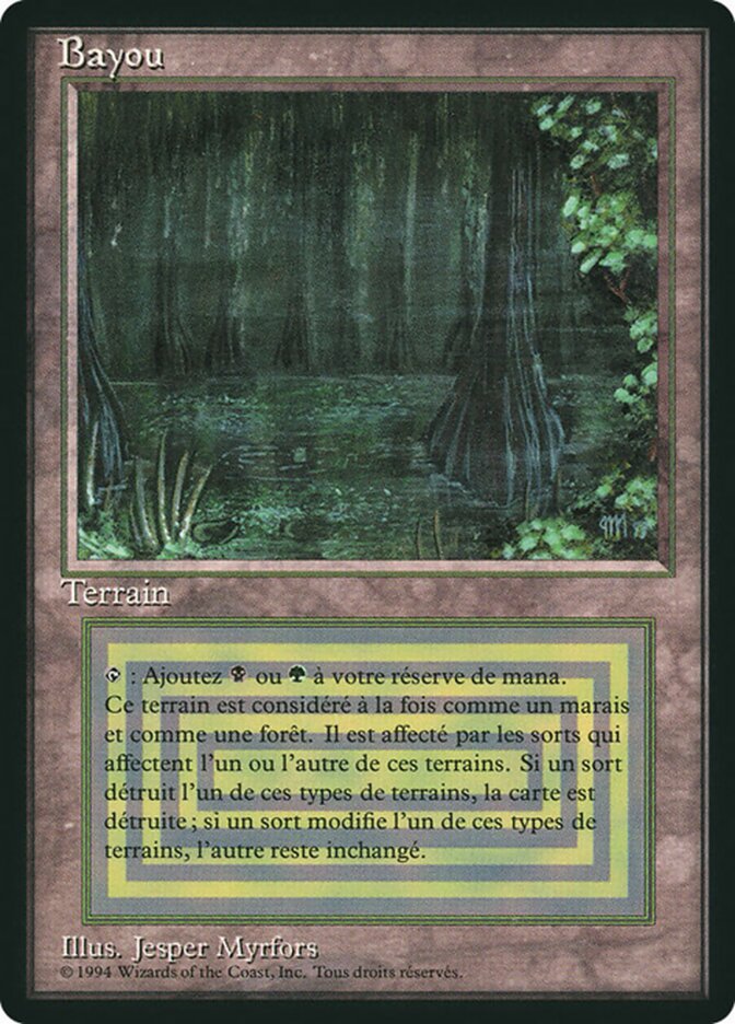 Bayou - Magic: The Gathering - MoxLand