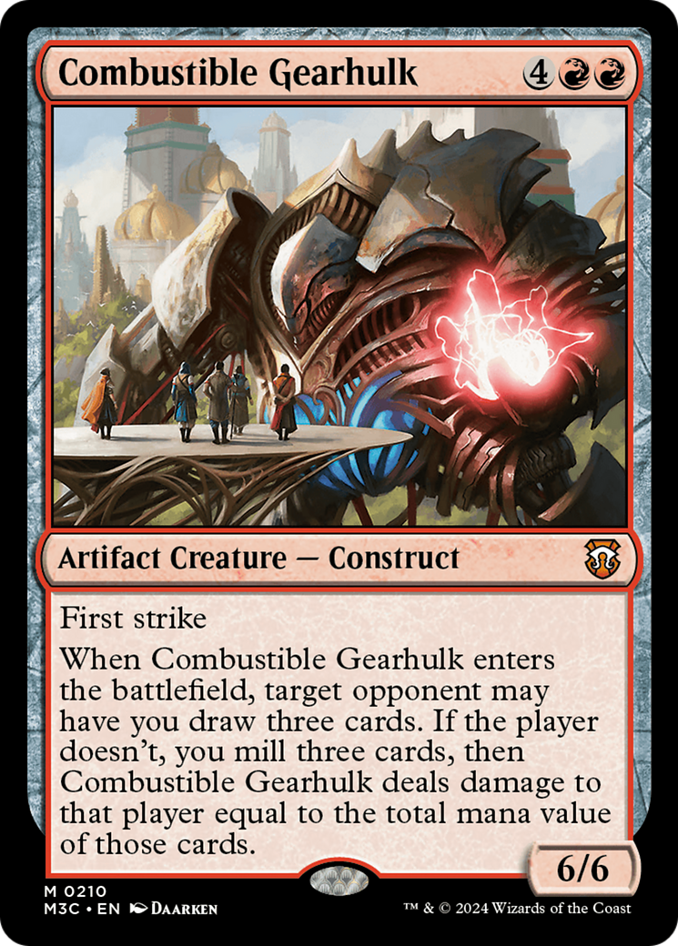 Mecanotitã Combustível / Combustible Gearhulk - Magic: The Gathering - MoxLand