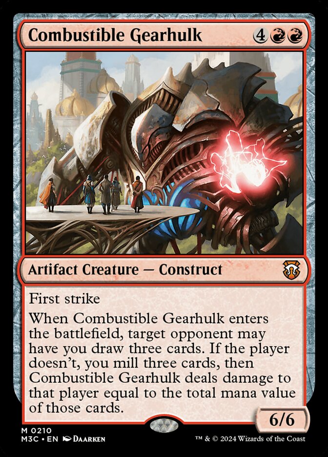 Mecanotitã Combustível / Combustible Gearhulk - Magic: The Gathering - MoxLand