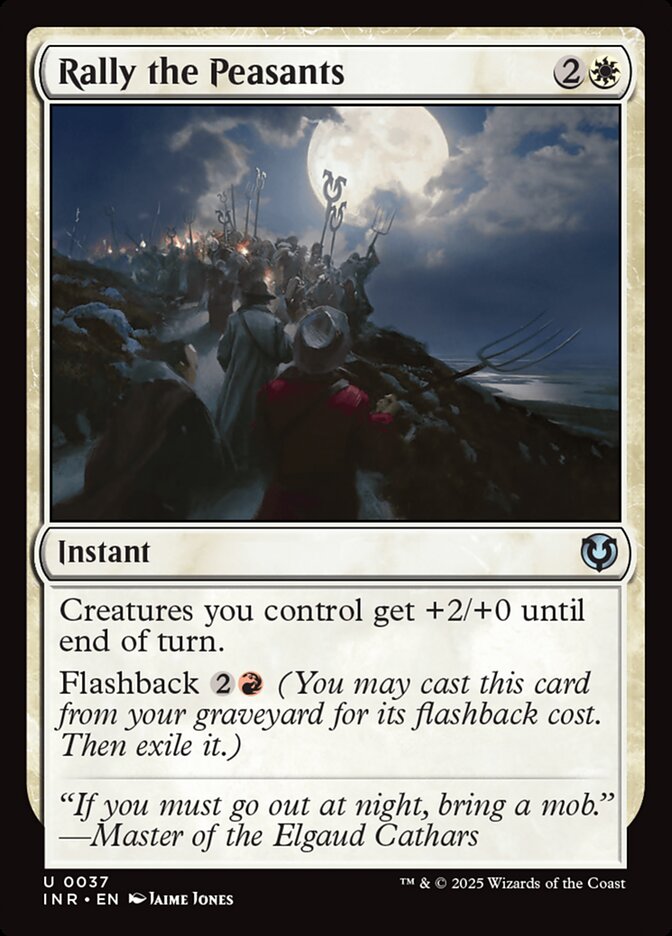 Reunir os Camponeses / Rally the Peasants - Magic: The Gathering - MoxLand