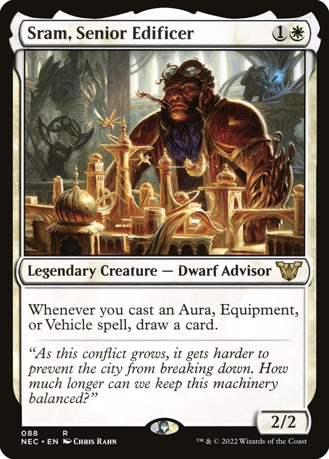 Sram, Edificador Sênior / Sram, Senior Edificer - Magic: The Gathering - MoxLand