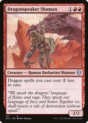 Xamã Dracontófilo / Dragonspeaker Shaman - Magic: The Gathering - MoxLand