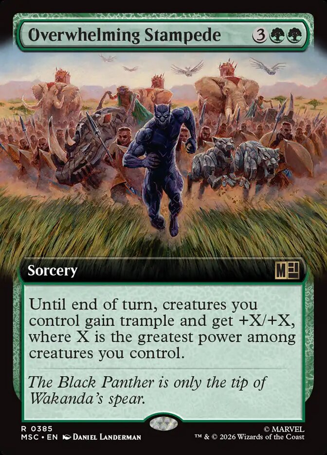 Estouro Esmagador / Overwhelming Stampede