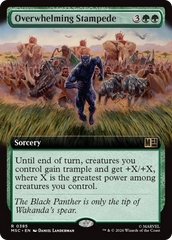 Estouro Esmagador / Overwhelming Stampede - Magic: The Gathering - MoxLand