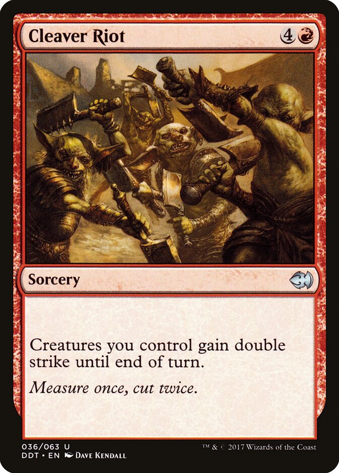 Revolta do Cutelo / Cleaver Riot - Magic: The Gathering - MoxLand