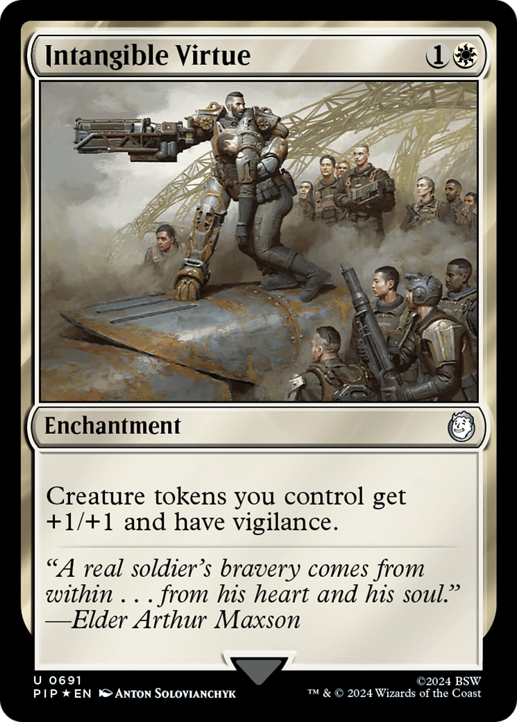 Virtude Intangível / Intangible Virtue - Magic: The Gathering - MoxLand