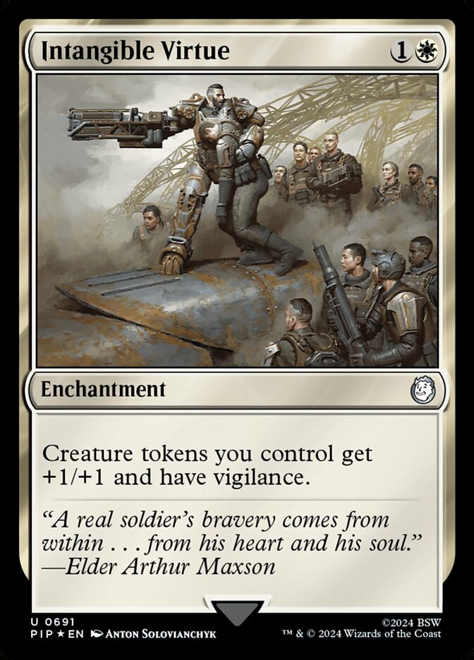 Virtude Intangível / Intangible Virtue - Magic: The Gathering - MoxLand