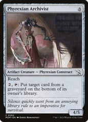 Arquivista Phyrexiano / Phyrexian Archivist - Magic: The Gathering - MoxLand