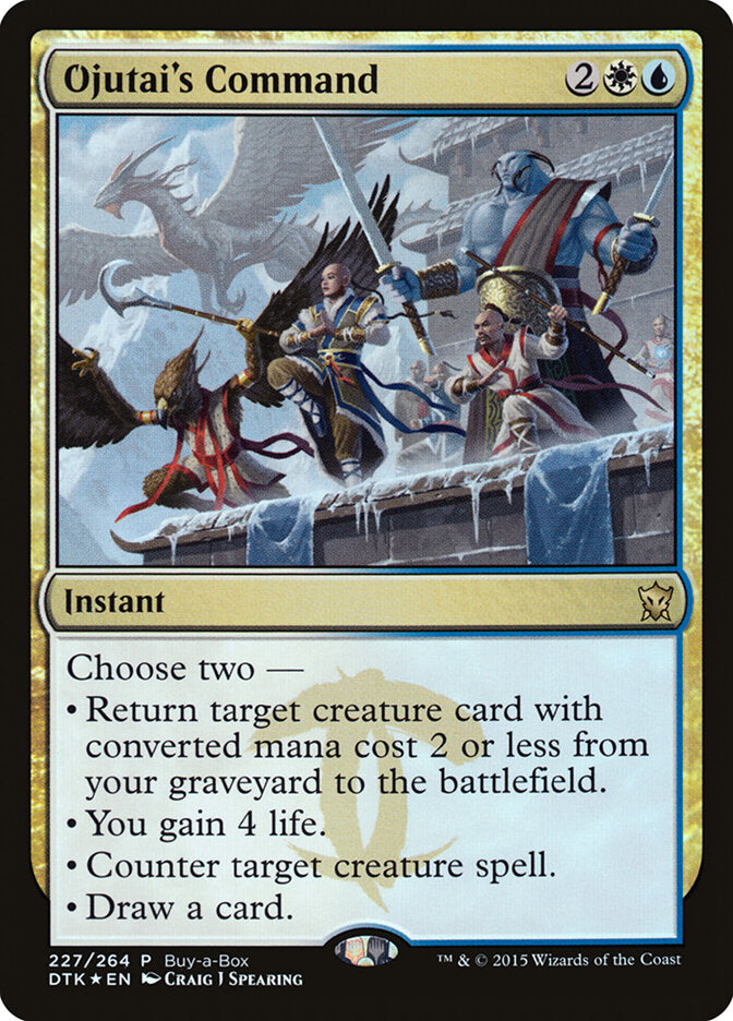 Comando de Ojutai / Ojutai's Command - Magic: The Gathering - MoxLand
