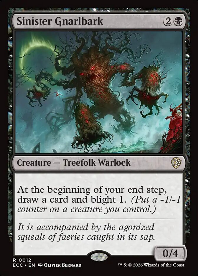 Sinister Gnarlbark - Magic: The Gathering - MoxLand