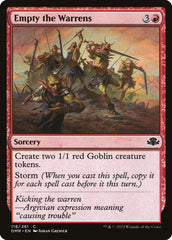 Esvaziar os Viveiros / Empty the Warrens - Magic: The Gathering - MoxLand