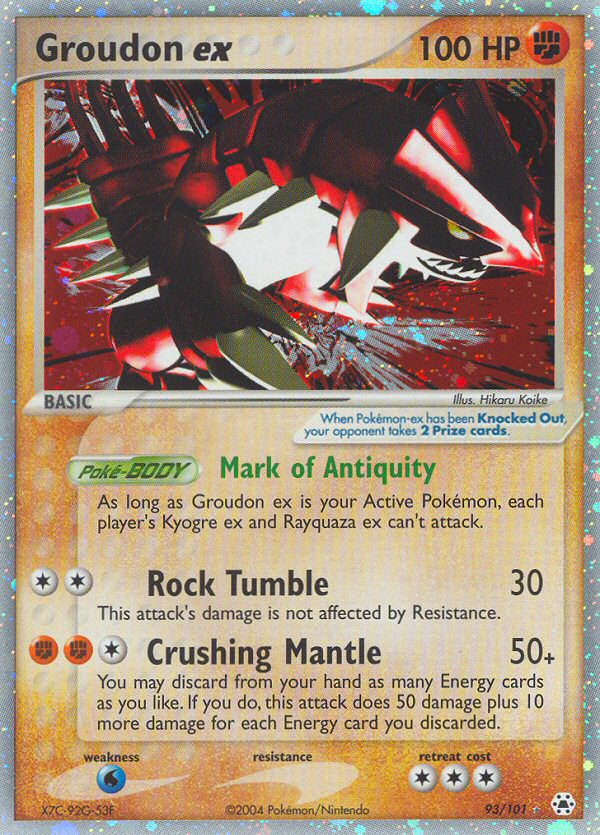 Groudon ex - MoxLand - MoxLand