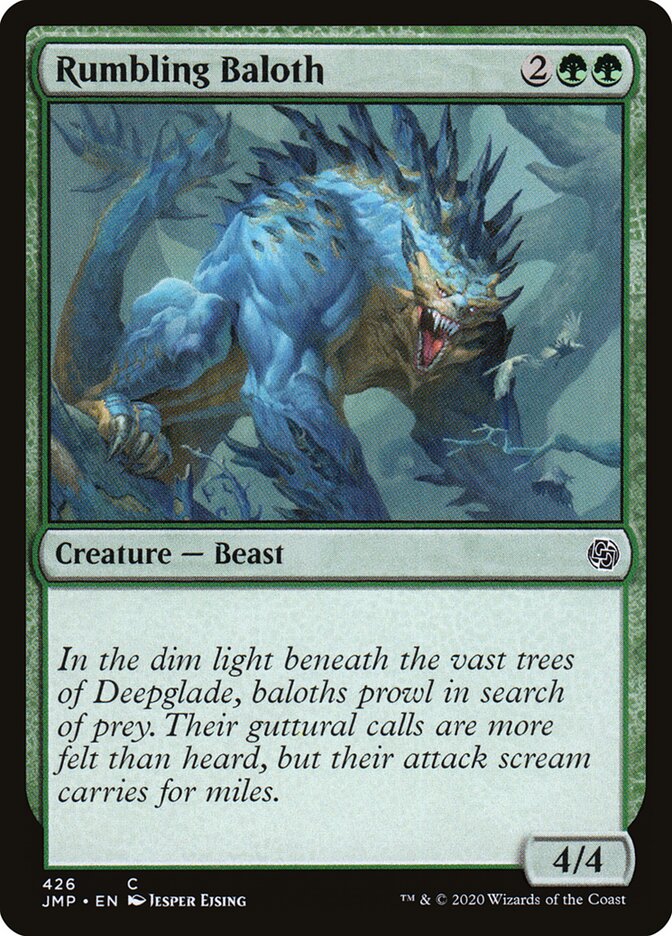 Baloth Retumbante / Rumbling Baloth - Magic: The Gathering - MoxLand