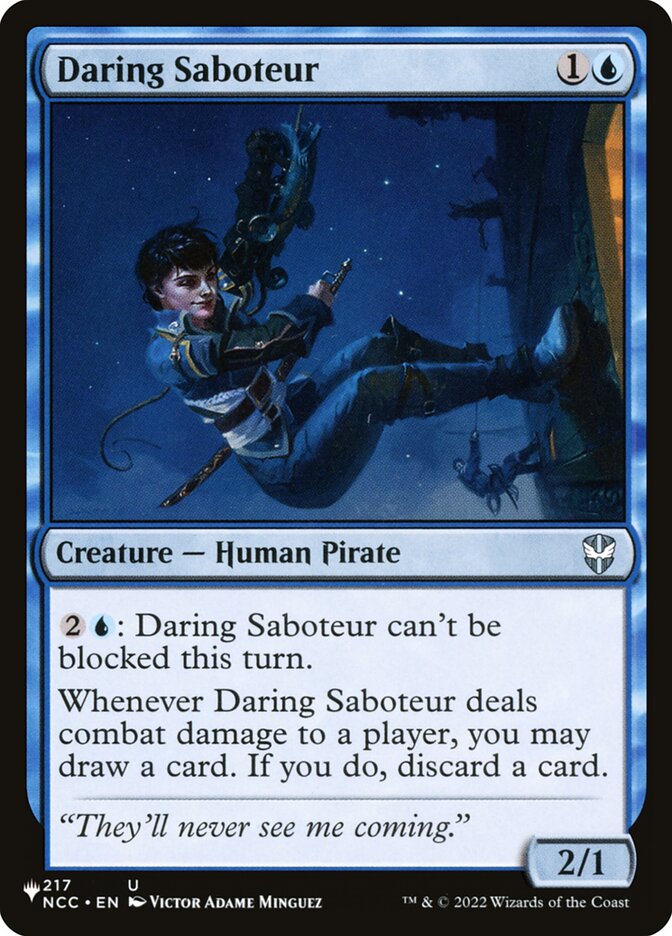 Sabotadora Ousada / Daring Saboteur - Magic: The Gathering - MoxLand