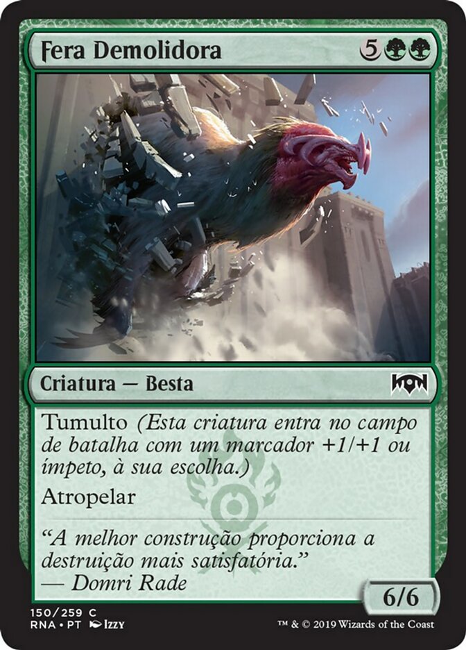 Fera Demolidora / Wrecking Beast - Magic: The Gathering - MoxLand