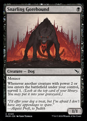 Sabujo Estripador Rosnador / Snarling Gorehound - Magic: The Gathering - MoxLand