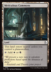 Meticulous Commons
