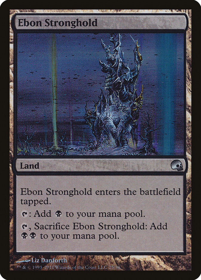 Fortaleza de Ébano / Ebon Stronghold - Magic: The Gathering - MoxLand