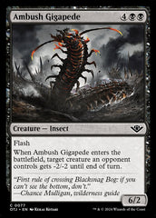 Gigapeia da Emboscada / Ambush Gigapede - Magic: The Gathering - MoxLand
