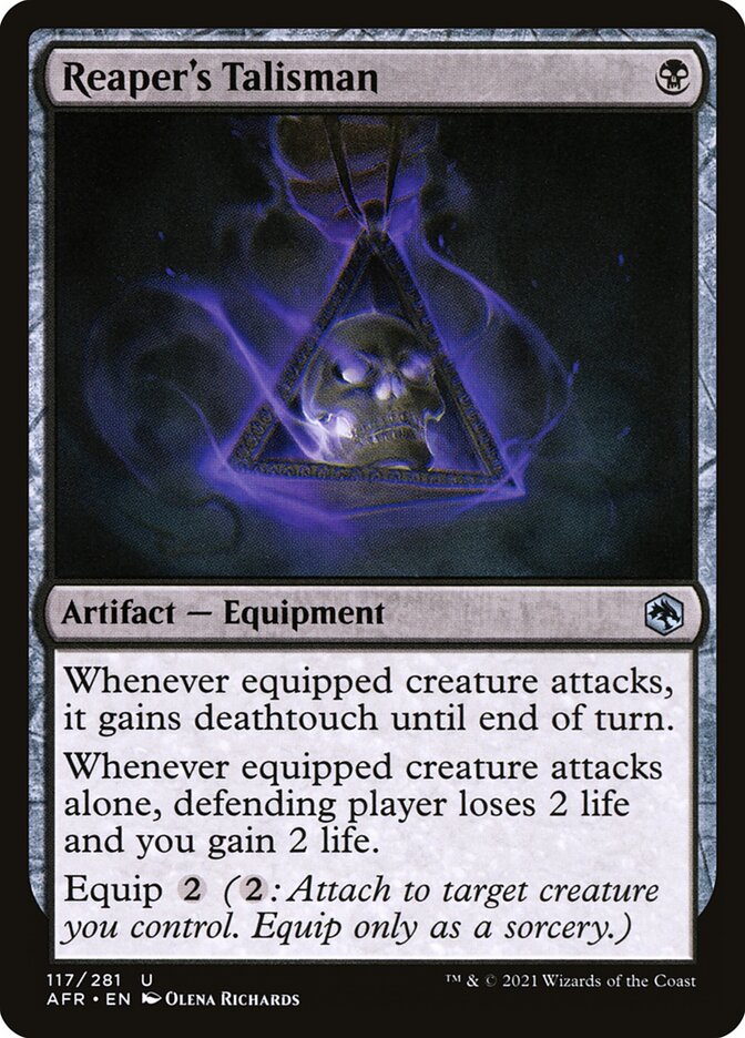Talismã do Ceifador / Reaper's Talisman - Magic: The Gathering - MoxLand