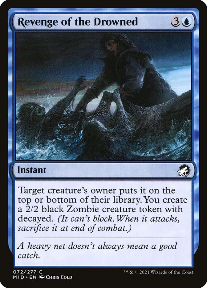 Vingança dos Afogados / Revenge of the Drowned - Magic: The Gathering - MoxLand