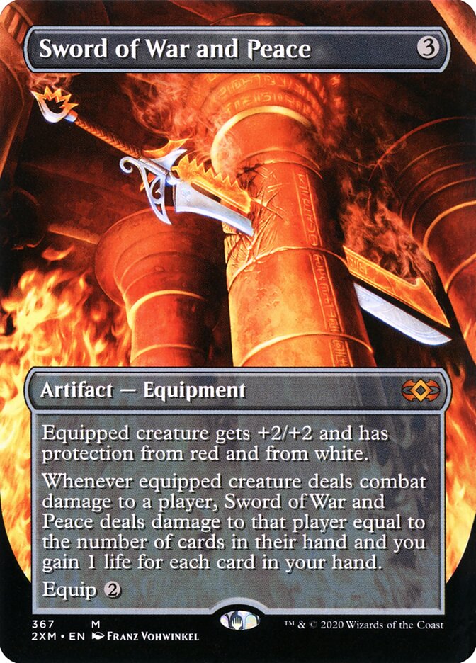 Espada de Guerra e Paz / Sword of War and Peace - Magic: The Gathering - MoxLand