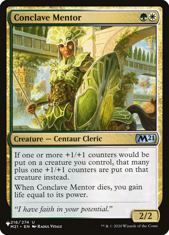 Mentora do Conclave / Conclave Mentor - Magic: The Gathering - MoxLand