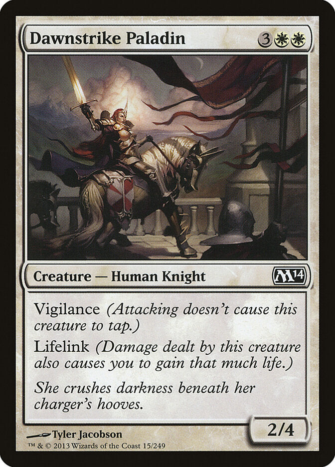 Paladino da Aurora / Dawnstrike Paladin - Magic: The Gathering - MoxLand