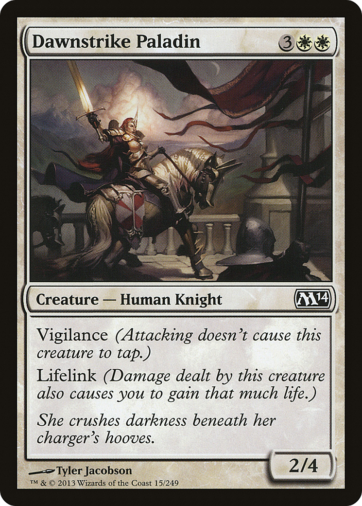Paladino da Aurora / Dawnstrike Paladin - Magic: The Gathering - MoxLand