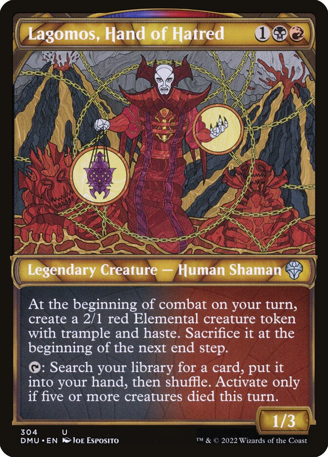 Lagomos, Mão do Ódio / Lagomos, Hand of Hatred - Magic: The Gathering - MoxLand