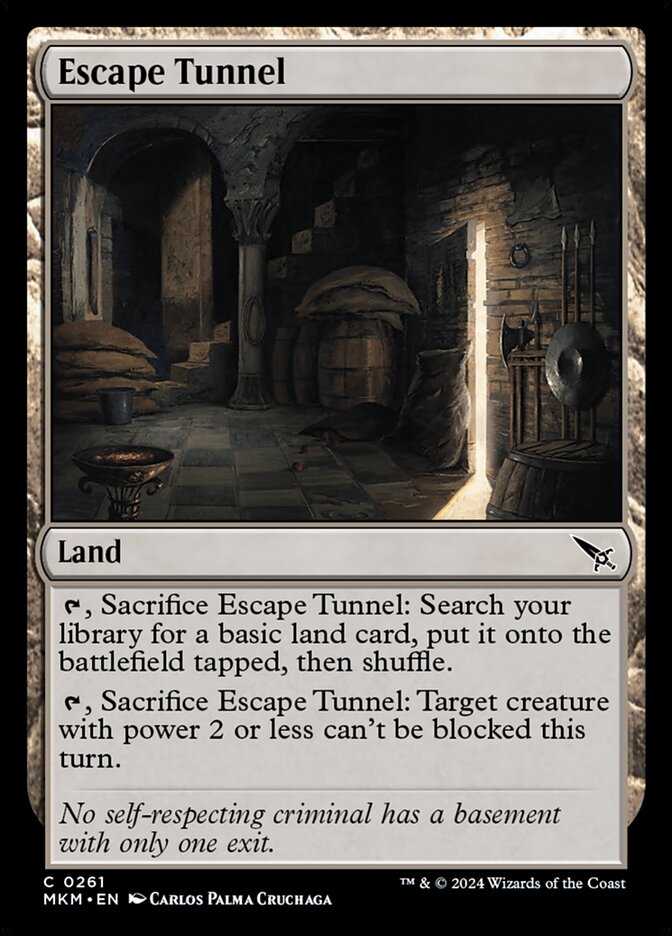 Túnel de Fuga / Escape Tunnel - Magic: The Gathering - MoxLand