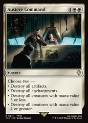 Comando Austero / Austere Command - Magic: The Gathering - MoxLand