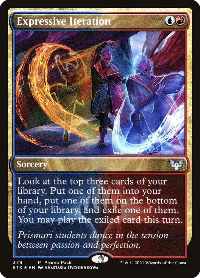 Iteração Expressiva / Expressive Iteration - Magic: The Gathering - MoxLand