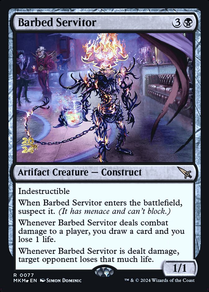 Serviçal Farpado / Barbed Servitor - Magic: The Gathering - MoxLand