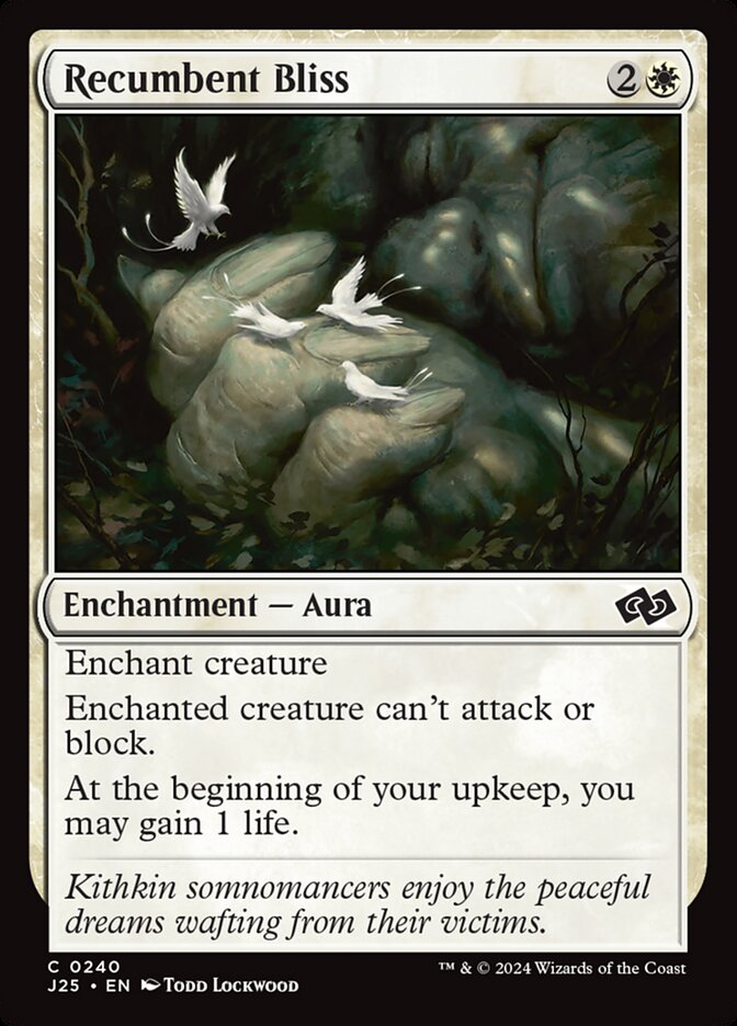 Glória Reclinada / Recumbent Bliss - Magic: The Gathering - MoxLand