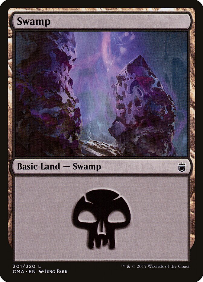 Pântano / Swamp - Magic: The Gathering - MoxLand